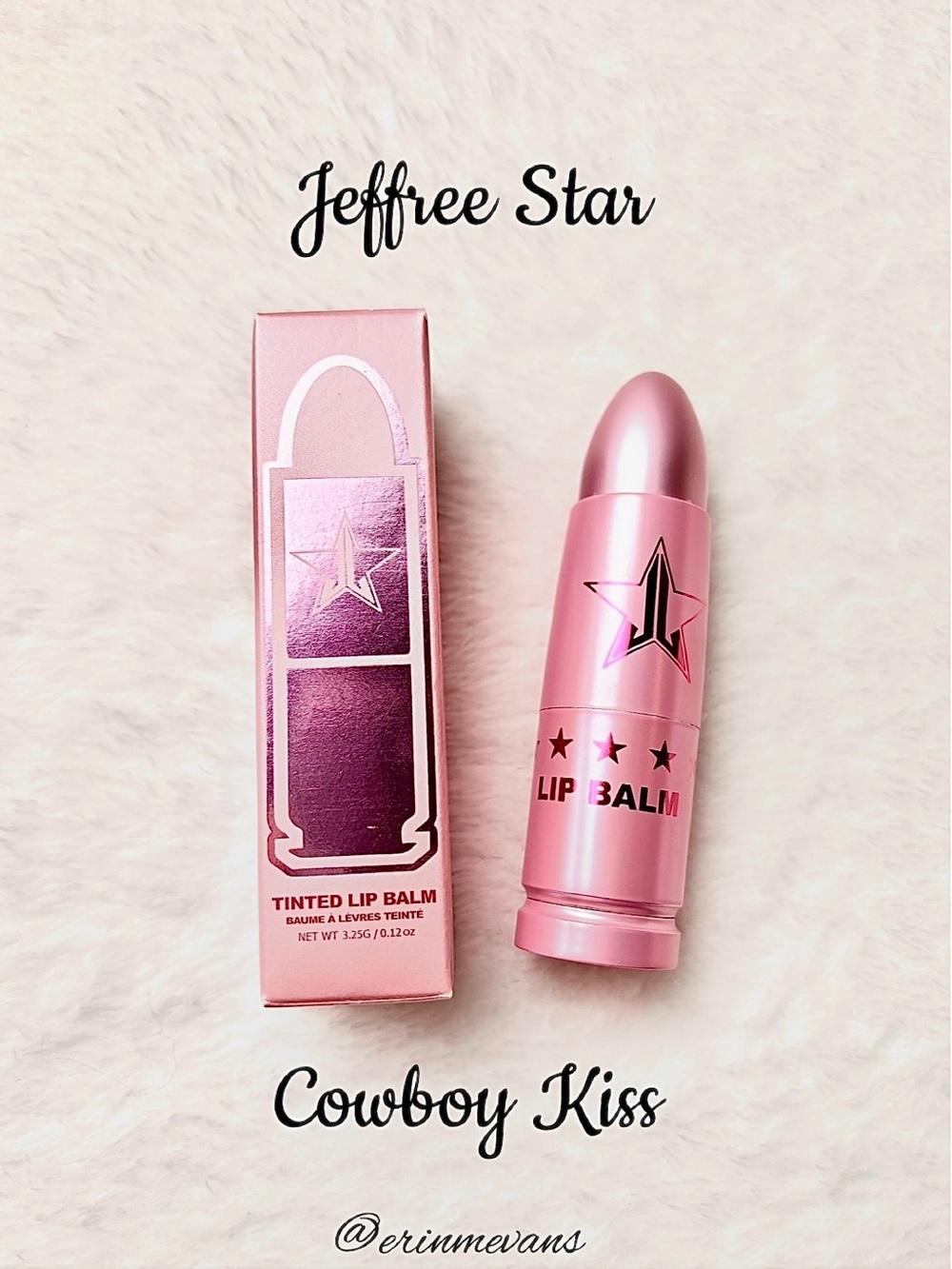 Jeffree Star Cowboy Kiss Tinted Lip Balm Full Size New